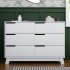 Hudson 6 Drawer Double Dresser