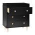 Lolly 3 Drawer Changer Dresser with Removable Changing Tray