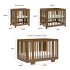 Yuzu 8 in 1 Convertible Crib with All Stages Conversion Kit