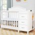 Charlie 4- In -1 Convertible Mini Crib N Changer