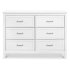 Charlie 6 Drawer Double Dresser