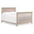 Beckett Rustic 4 In 1 Flat Top Crib