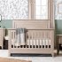 Beckett Rustic 4 In 1 Flat Top Crib