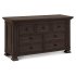 Classic 7 Drawer Double Wide Dresser