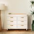 Tanner 6 Dresser Dresser - Warm White