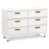 Tanner 6 Dresser Dresser - Warm White