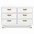 Tanner 6 Dresser Dresser - Warm White