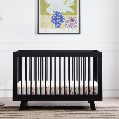 Babyletto Hudson 3 In 1 Crib With Toddler Rail - Black