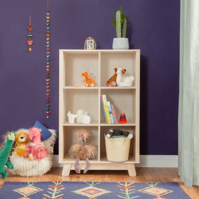 Babyletto Hudson Cubby Bookcase Washed Natural