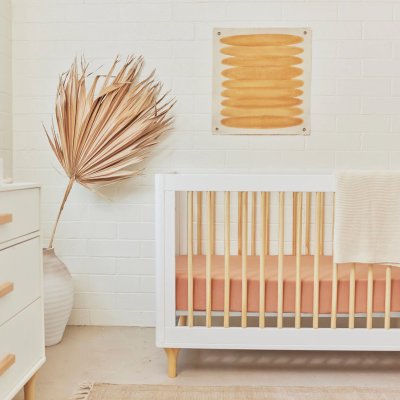 Babyletto Lolly 3 In 1 Crib With Toddler Rail - White Natural