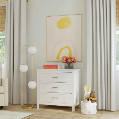 Davinci Charlie 3 Drawer Dresser - White