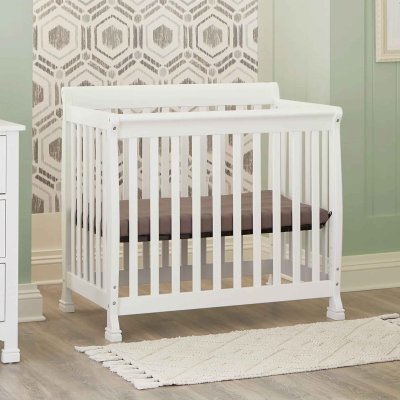 DaVinci Kalani 4 In 1 Convertible Mini Crib - White