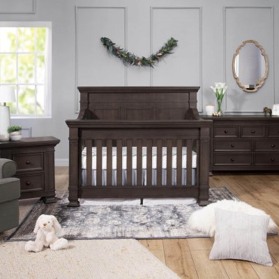 Monogram by Namesake Tillen 4 - In - 1 Convertible Crib - Truffle