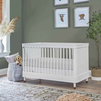 Namesake Tanner 3 In 1 Convertible Crib - Warm White