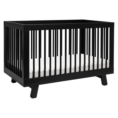 Babyletto Hudson 3 In 1 Crib With Toddler Rail - Black