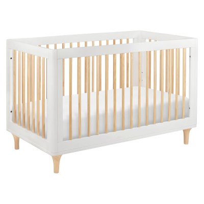 Babyletto Lolly 3 In 1 Crib With Toddler Rail - White Natural