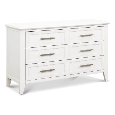 Monogram Beckett 6 Drawer Double Dresser - Warm White