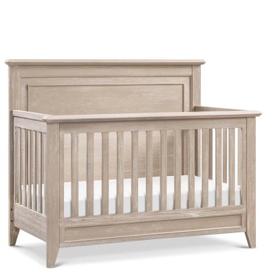 Monogram Beckett Rustic 4 In 1 Flat Top Crib- Sandbar