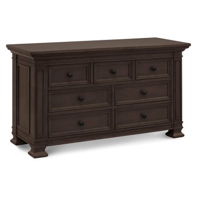 Monogram by Namesake Classic 7 Drawer Double Dresser - Truffle