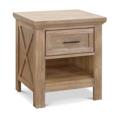 Monogram by Namesake Emory Farmhouse Nightstand - Driftwood