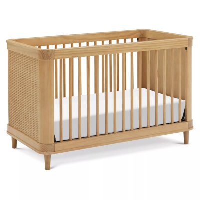 Namesake Marin with Cane 3-in-1 Convertible Crib - Honey