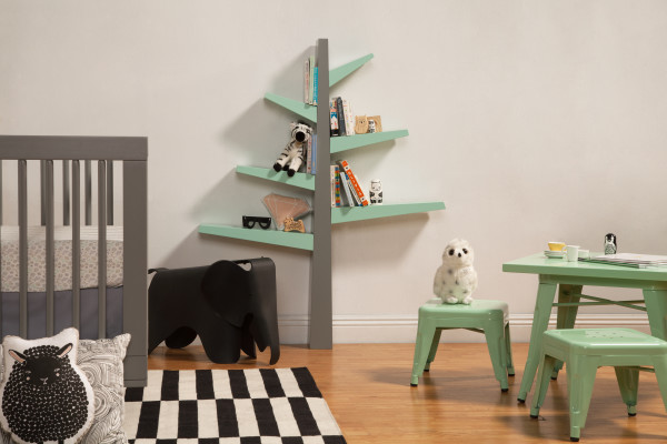 Spruce Tree Bookcase by Babyletto